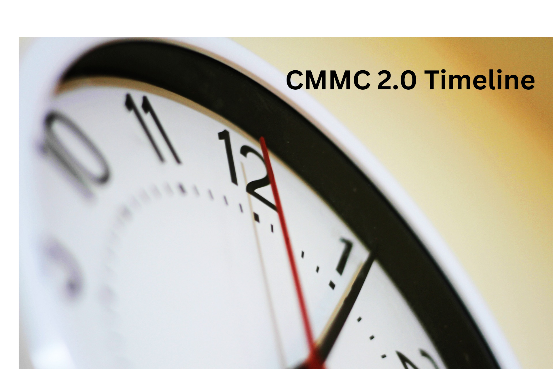 Cmmc 2.0 Timeline
